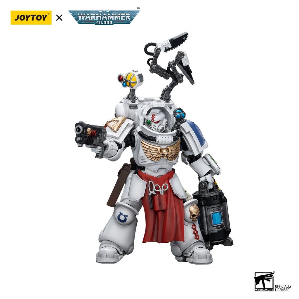 [Pre Order]JOYTOY Warhammer 40K 1/18 Action Figure Ultramarines Apothecary Biologis Anime figures Toys Collection