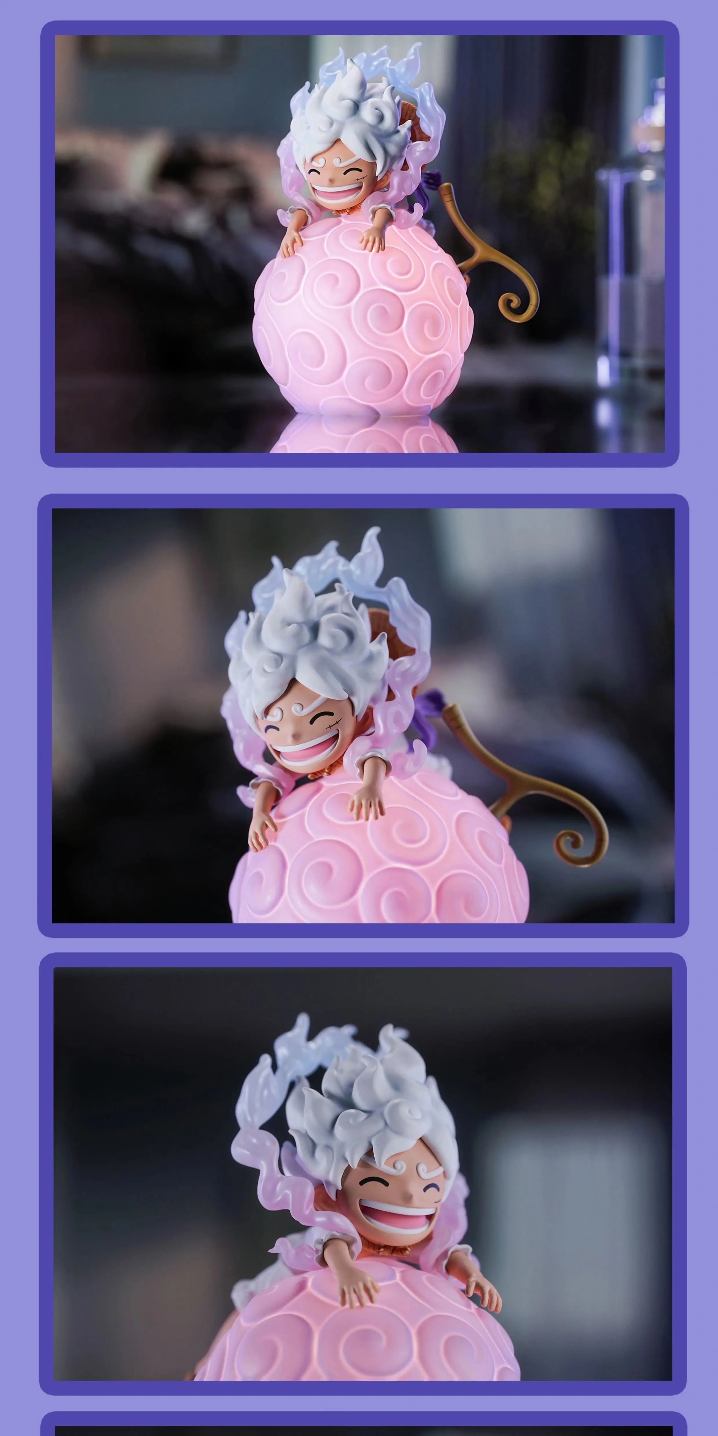Lufei Lala Lamp/Voice Controlled Night Light Eye Protection Wanshiwu Handmade Genuine Anime Peripheral Handmade Joining Gift