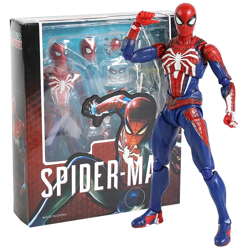 AMAZING YAMAGUCHI Spiderman Gwen Stacy Action Figure Spider Gwen PVC Model Spider-Man Across the Spider-Verse Miles Morales Toys
