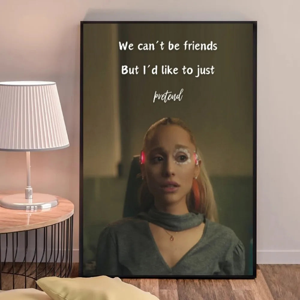 Ariana Grande Anime Poster
