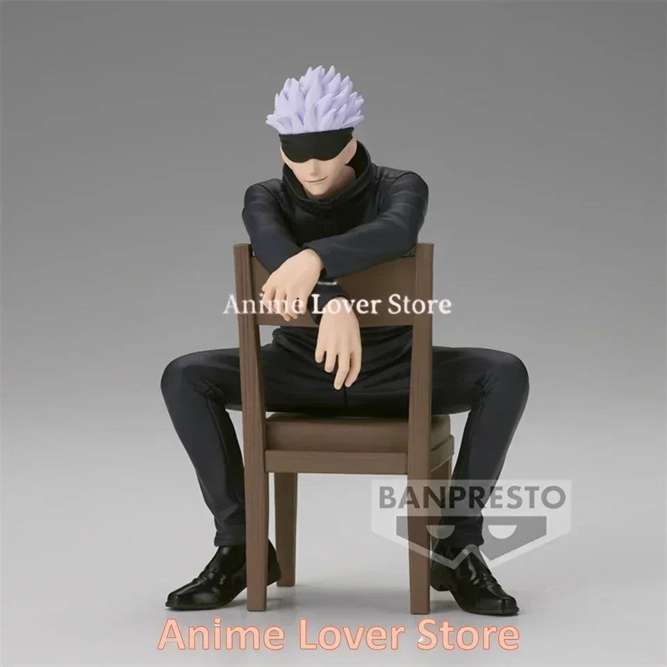 Original Bandai Banpresto Break Time Jujutsu Kaisen Fushiguro Megumi Satoru Gojo Itadori Yuji Kugisaki Nobara Anime Figures Toy
