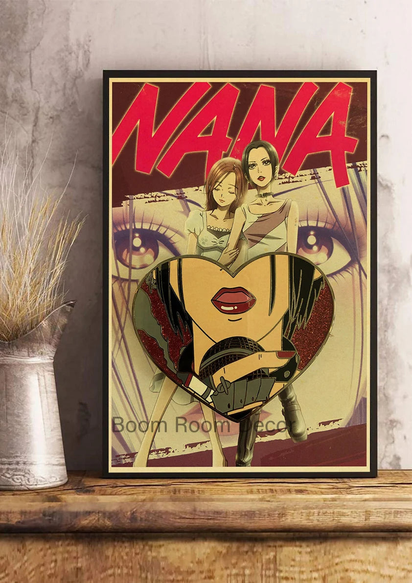 NANA Retro Kraft Poster
