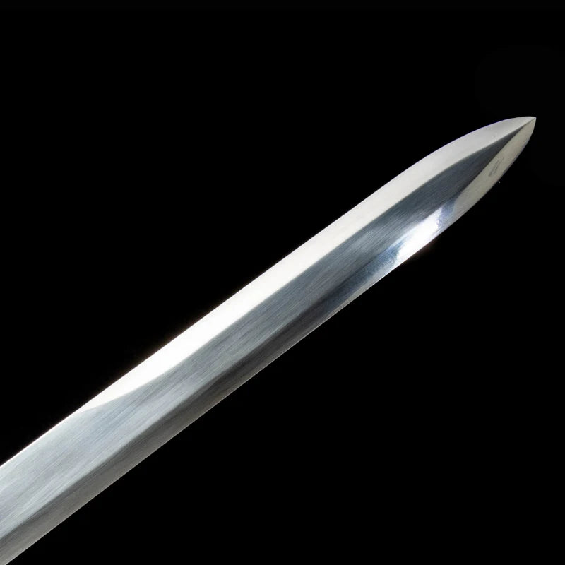 Chinese Battle Sword Golden Cudgel Real Multi Refined High Manganese Steel Blade Metal Saya Ready Training Kongfu Katanas