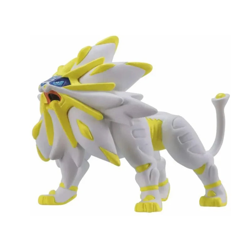 TOMY WCT Super Cute Pokemon Figures Kawaii Pikachu Piplup Vulpix Meowth Cubone Marshadow Axew Keldeo Mini 4cm Children toys