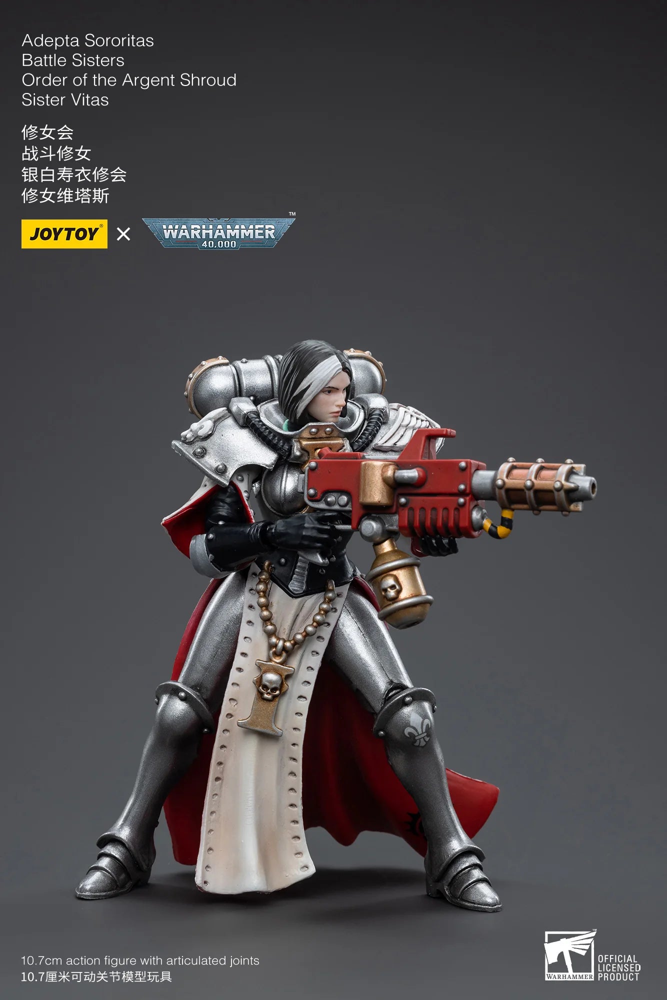 JOYTOY 1/18 Action Figure 40K The Horus Heresy Battle Sister Figures And Mechas Anime Military Model
