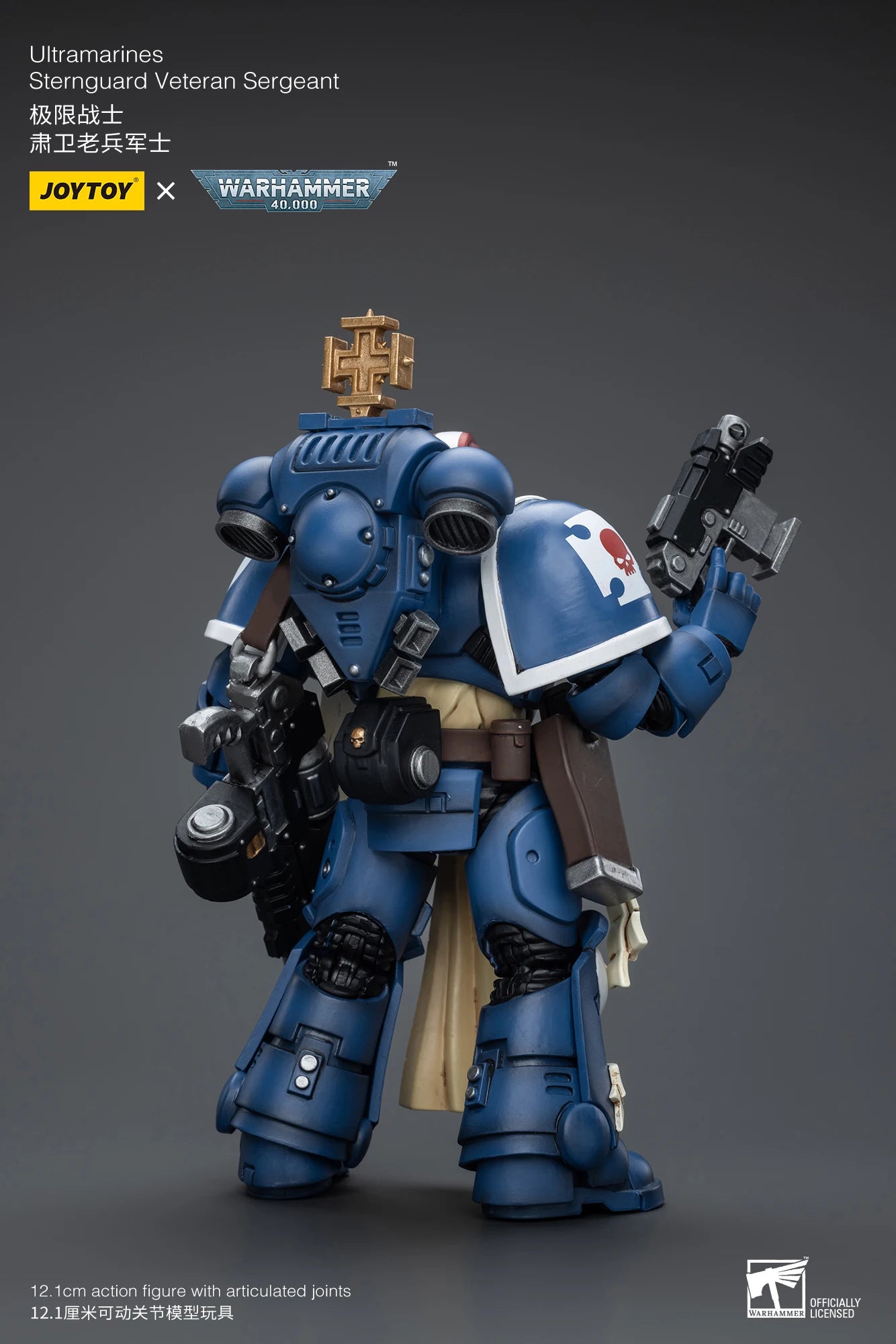 JOYTOY Warhammer 40K 1/18 Action Figures NEW Ultramarines Sternguard Veteran Anime Model Toys Gift