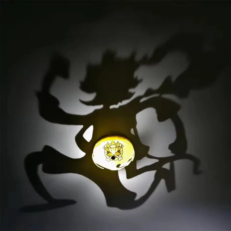 New Led Anime Shadow Projection Lamp Creative Silhouette Night Light Bedroom Decor Ornament Atmosphere Lamp Party Friend Gift