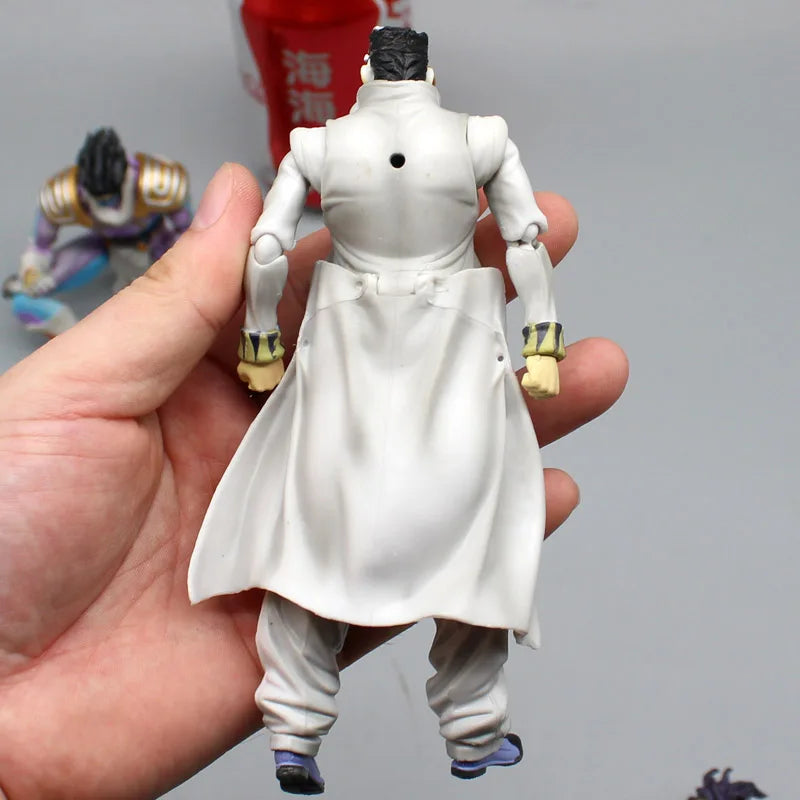 Anime JoJo's Bizarre Adventure Figures Star Platinum Kujo Jotaro Action Figure Collection Jonathan Joestar Dio Brando Model Toys