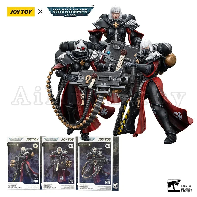 JOYTOY 1/18 Action Figure 40K The Horus Heresy Battle Sister Figures And Mechas Anime Military Model