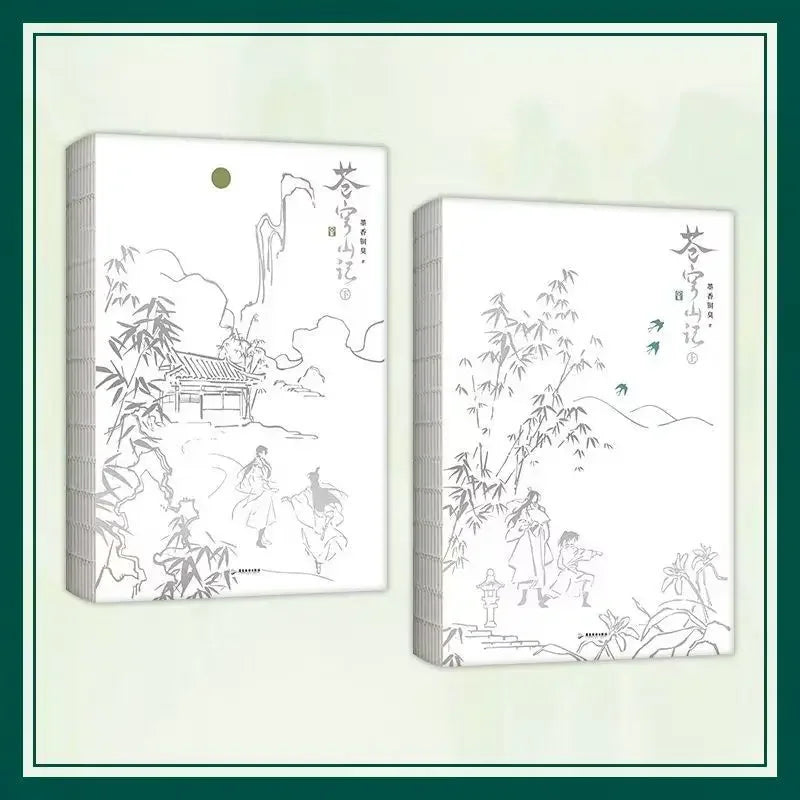 The Scum Villain's Self-Saving System Novel(2 Books) Hardcover Collector’s Box Edition Cang Qiong Shan Ji By MXTX Shen Qingqiu