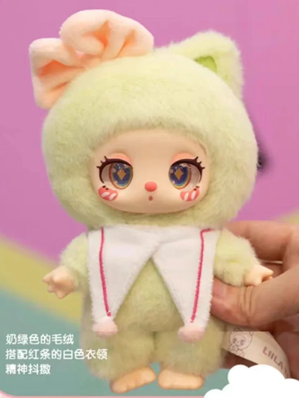 Genuine Liila'S Lucky Cat V3 Serise Blind Box Cute Vinyl Plush Pendant Doll Trendy Toys Lovely Mystery Box Figure Doll Gift