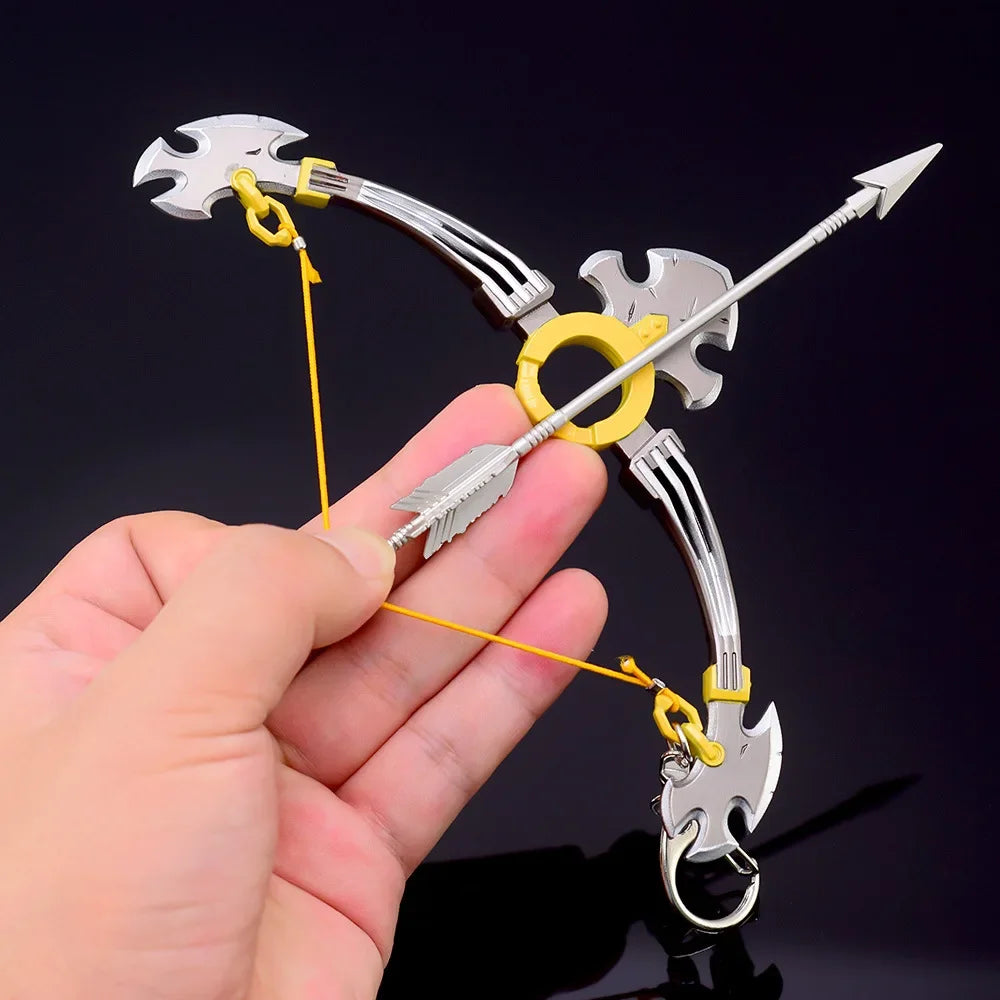 The Hyrule Fantasy Sword Keychains Link Game Periphery Metal  Collection Model Zeldas Keychain Ornament Crafts Gifts Toys