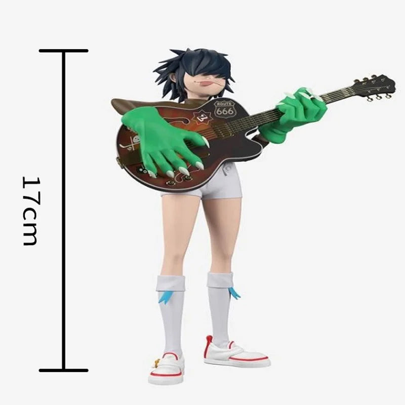 UK Virtual Gorillaz Band Action Figure HIP HOP Rock Band Member Resin Collection 2D Noodle Murdoc Russel Figures Model Toy Gifts