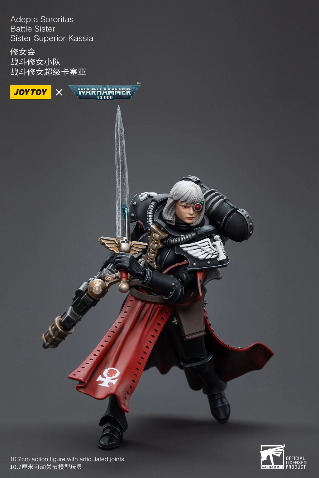 JOYTOY 1/18 Action Figure 40K The Horus Heresy Battle Sister Figures And Mechas Anime Military Model