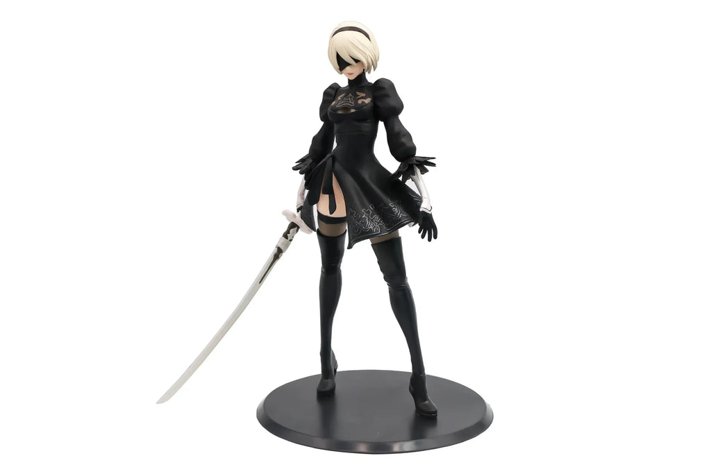 Yorha Figure NieR Automata 2B No.2 Tpye B Anime Figures Deluxe 28cm  Pvc Model Action Figurine Collection Decoration Toys Gifts