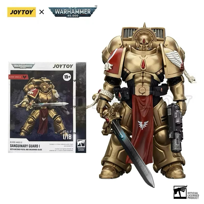 JOYTOY 1/18 Action Figure 40K The Horus Heresy Blood Angels Figures & Mechas Anime Collection Model Toy