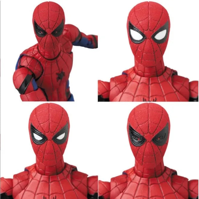 Anime Avengers Peter Parker Action Figures SHF Spider Man Homecoming Figurines Car Decoration Doll Model Kids Toys Fans Gift