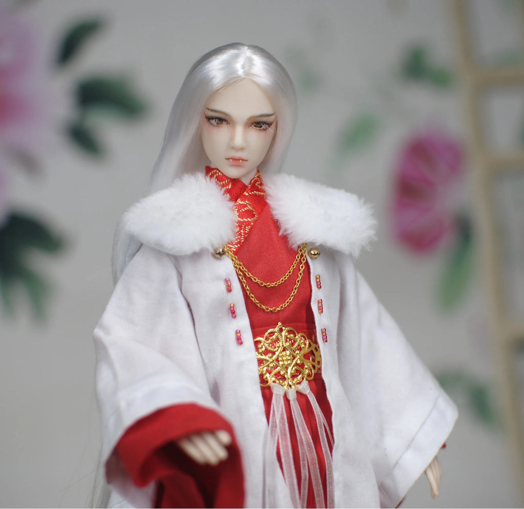 30cm Doll Chinese Ancient Costume Accessories 1/6 Male BJD Doll Figures Flexible Body Boy Doll Long Hair Boyfriend Toys Gift