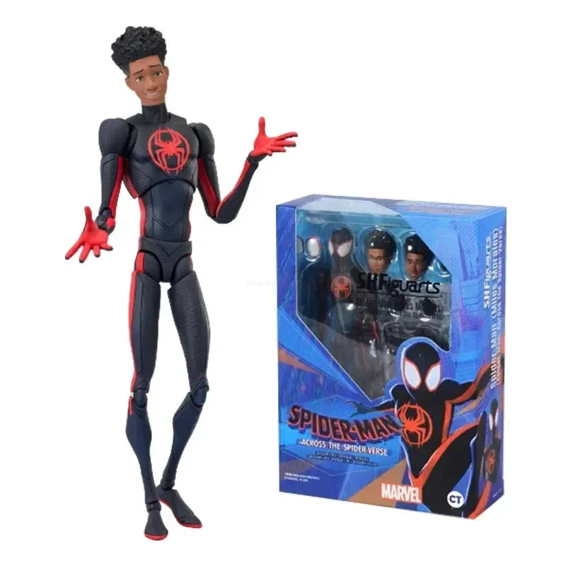 Ct Ko Miles Spiderman Action Figures Mafex 092 Spider Man Movable Statues Model Doll Collectible Ornaments Children Gifts