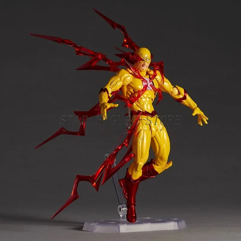 Amazing Yamaguchi Flash Spider-man Action Figure PVC Movable Collectible Toys Revoltech Black Panther Flashpoint Figures Model