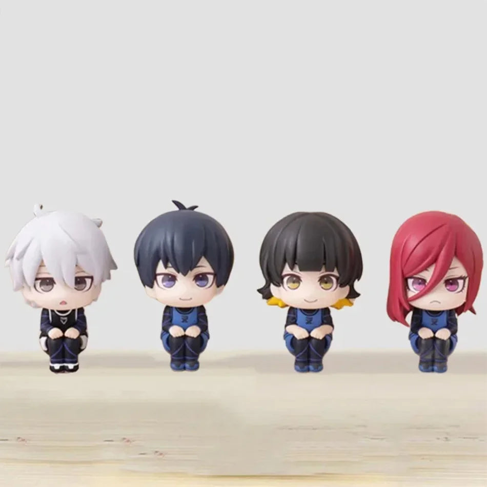 Blue Lock Anime Figure Isagi Yoichi Chigiri Hyoma Bachira Meguru Nagi Seishiro Action Figures Collection Model Figurine Doll Toy
