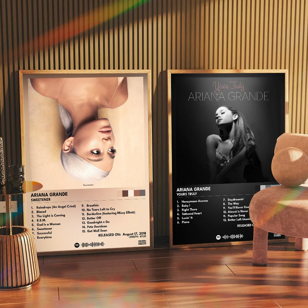 Ariana Grande Anime Poster