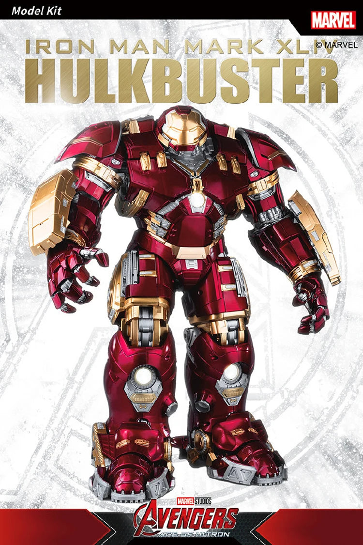 Marvel Anti-Hulk Armor Fondjoy Assemble Toy Movie Character Model 18 Inches Action Figures LED Can Emit Light Model Gift For Boy