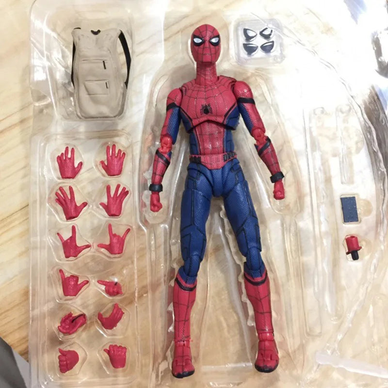 AMAZING YAMAGUCHI Spiderman Gwen Stacy Action Figure Spider Gwen PVC Model Spider-Man Across the Spider-Verse Miles Morales Toys