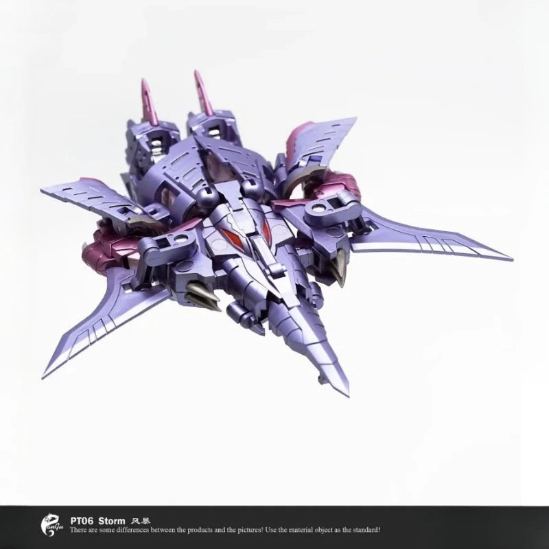 Transformation PANGU Toys PT-09 PT09 Wikiwand Metal Action Figures Deformation Shuttle Wirrior Model With Dual Blades Boys Gifts