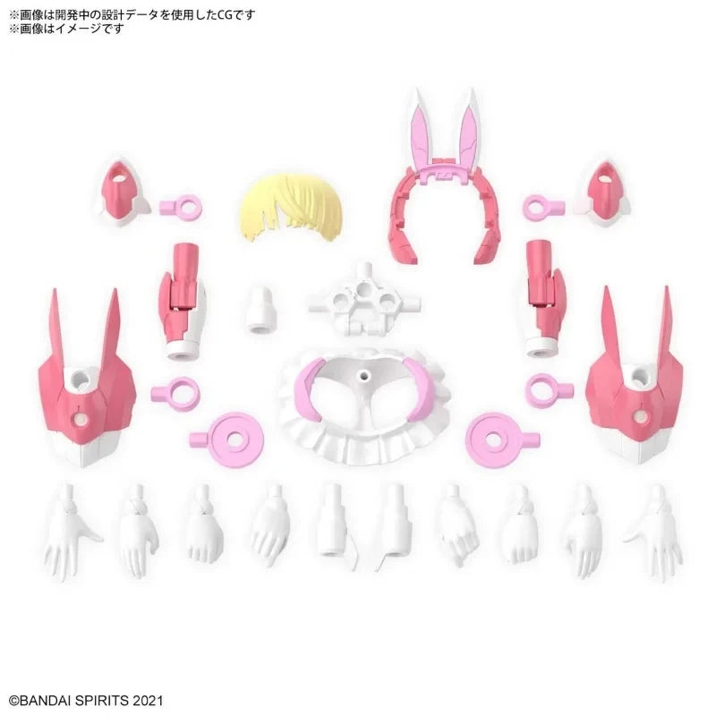 Bandai Original Genuine 30 Minutes Sisters Yufia Eliene Stipla Laranel Siana Farina Neverlia Rishetta Palyton Models Toy Figures