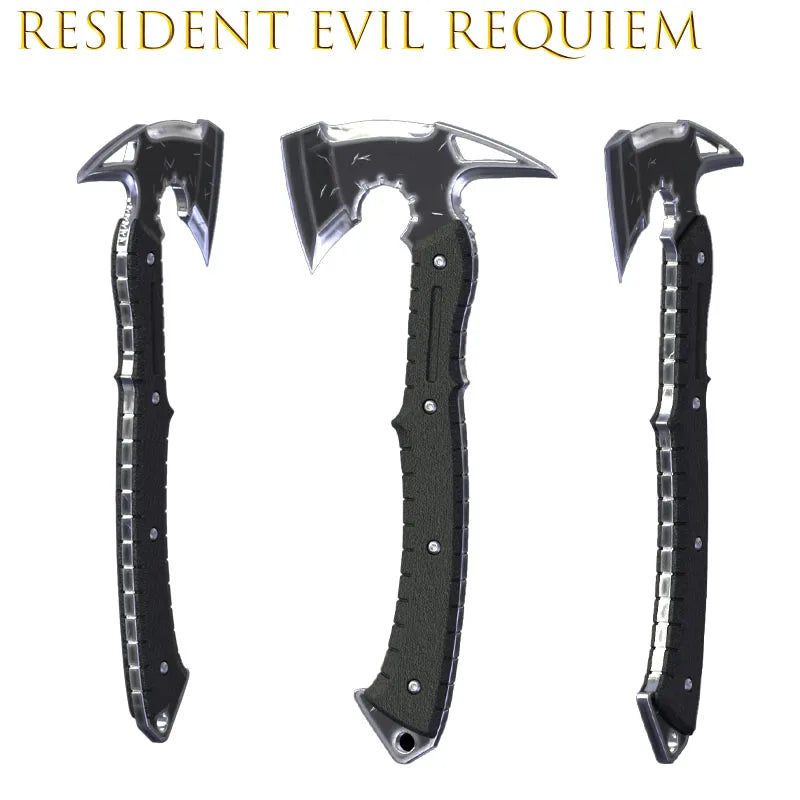 Men's Cosplay Prop Game Halloween Axe Cosplay Prop 3D Printed Plastic Axe Model Costume Accessories