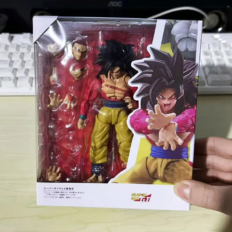 Anime Super Dragon Ball Heroes Figures Combats Vegeta Action Figure Bejita Movable Collection Doll Shf Saiyan Vegeta Model Toys