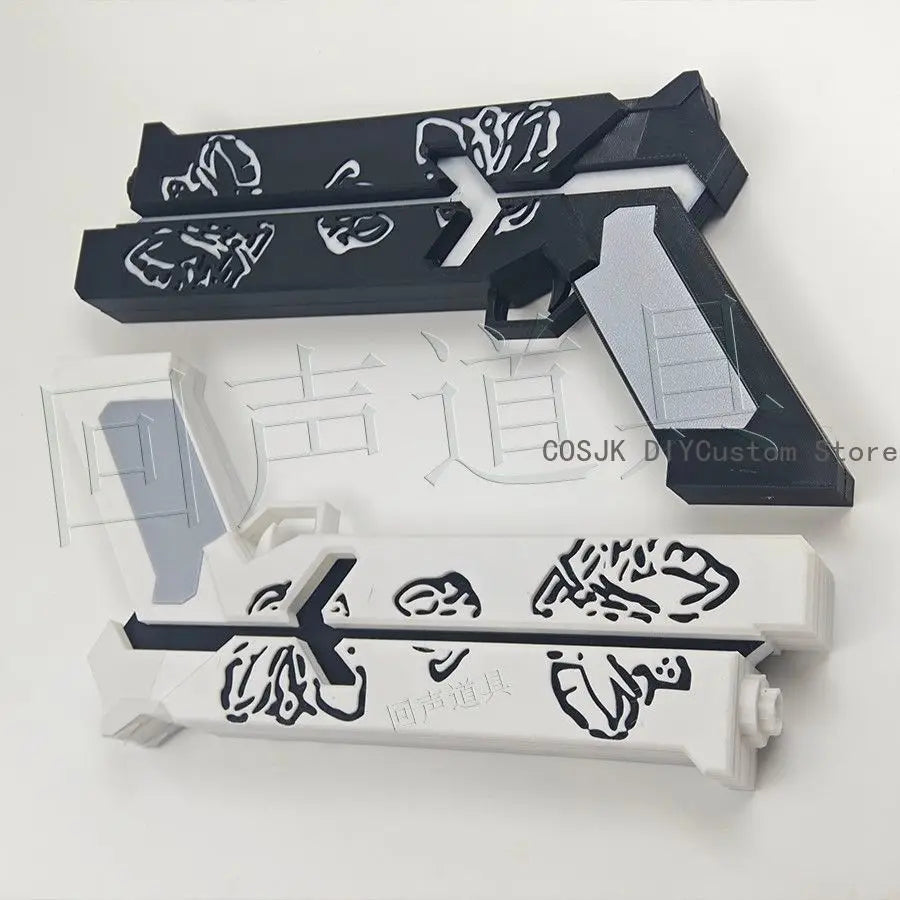 Anime Game Library Of Ruina Cosplay Prop Ruina Gun Prop PVC White Black Colour Lobotomy Corporation Props Women Men Halloween