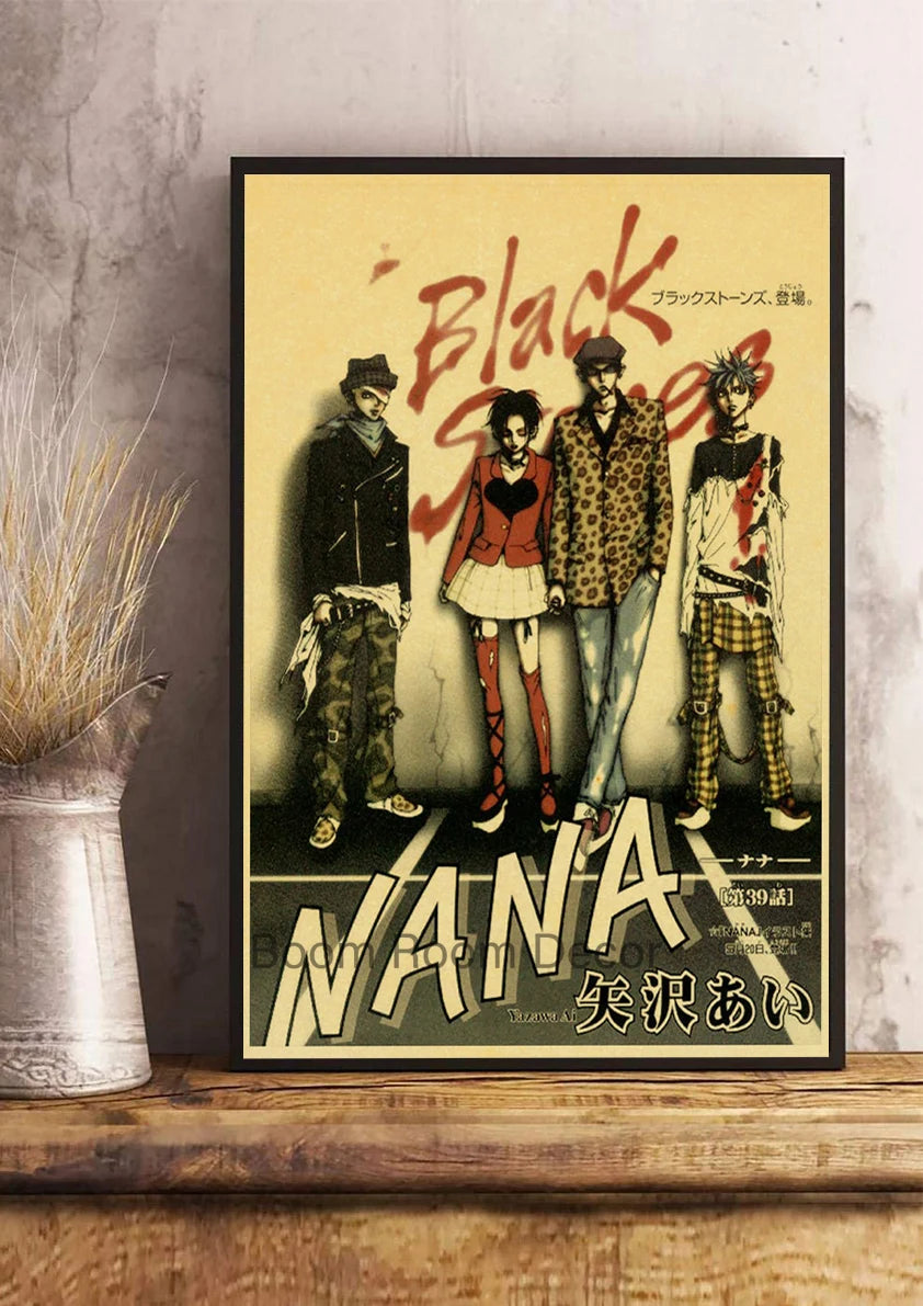 NANA Retro Kraft Poster