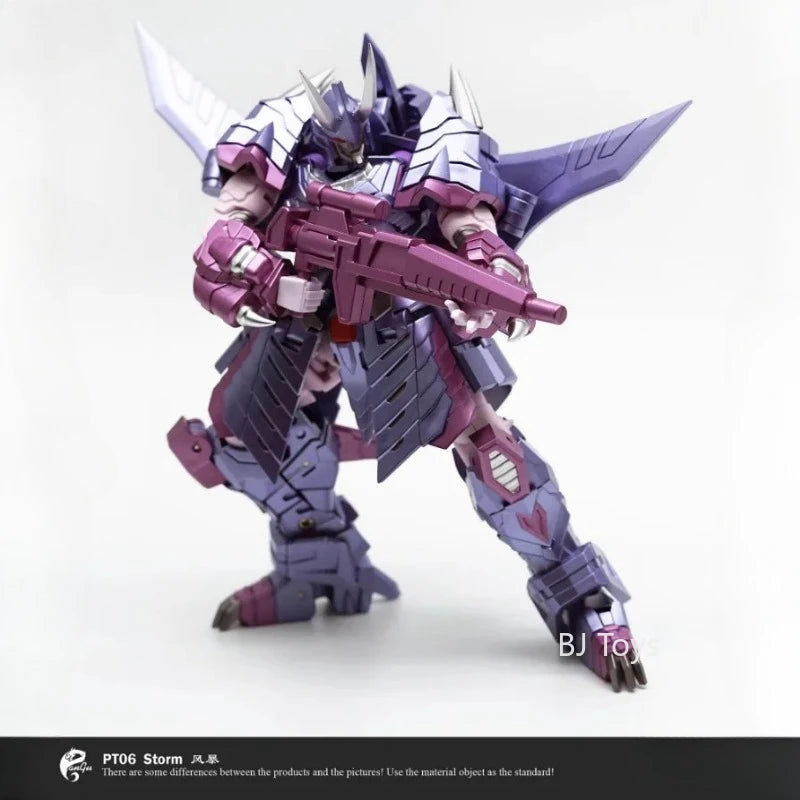 Transformation PANGU Toys PT-09 PT09 Wikiwand Metal Action Figures Deformation Shuttle Wirrior Model With Dual Blades Boys Gifts