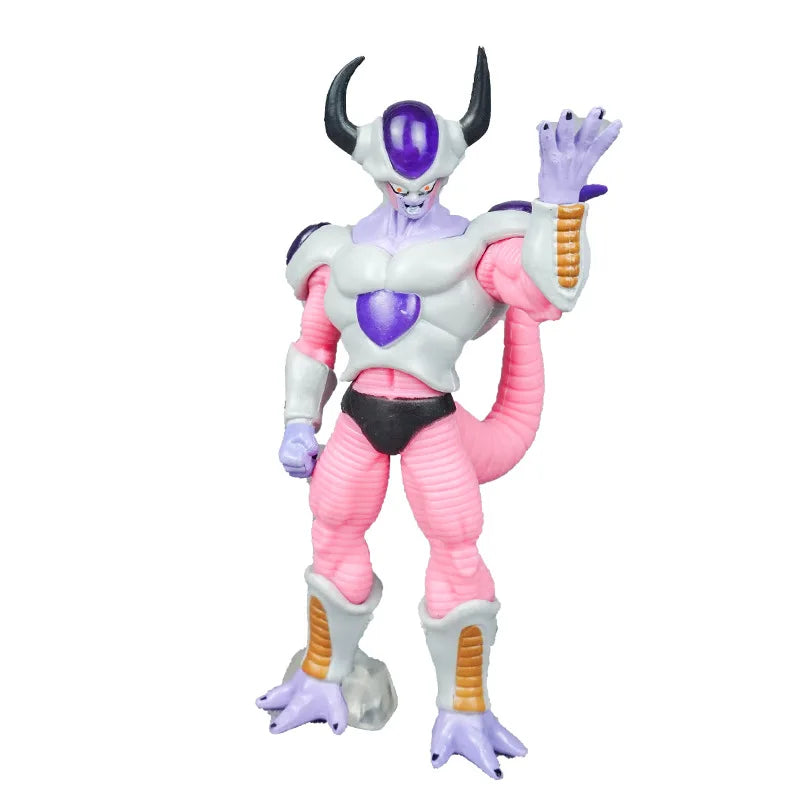 8pcs/Set Dragon Ball Z Frieza Figure Freezer Third Form Figurine PVC Action Figures Collection Model Toys Gifts