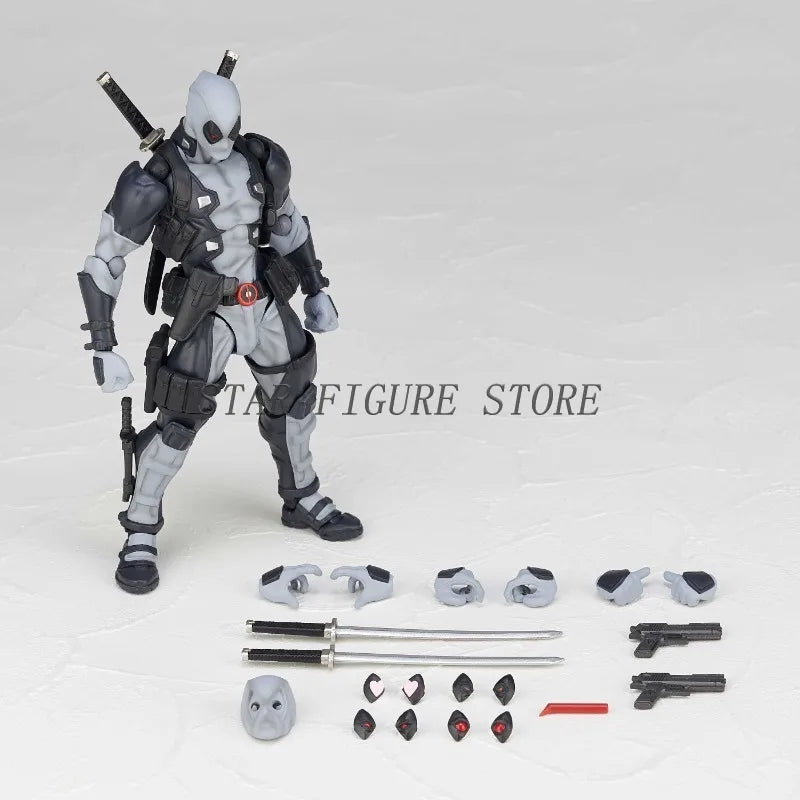 Amazing Yamaguchi Flash Spider-man Action Figure PVC Movable Collectible Toys Revoltech Black Panther Flashpoint Figures Model