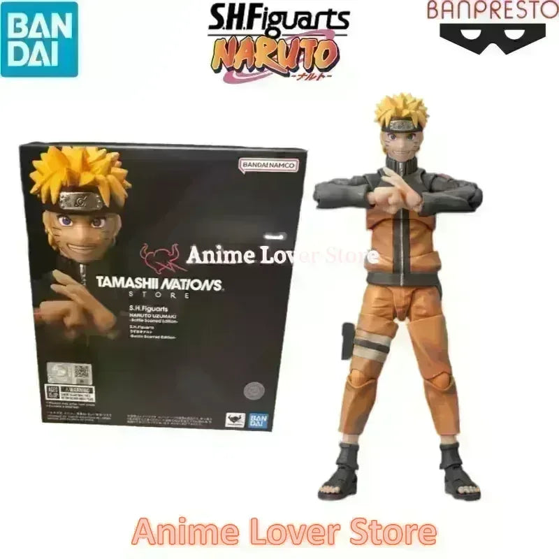 Bandai SHF Naruto Uzumaki Naruto Uchiha Sasuke Madara Haruno Sakura Hatake Kakashi Jiraiya Orochimaru Anime Figures