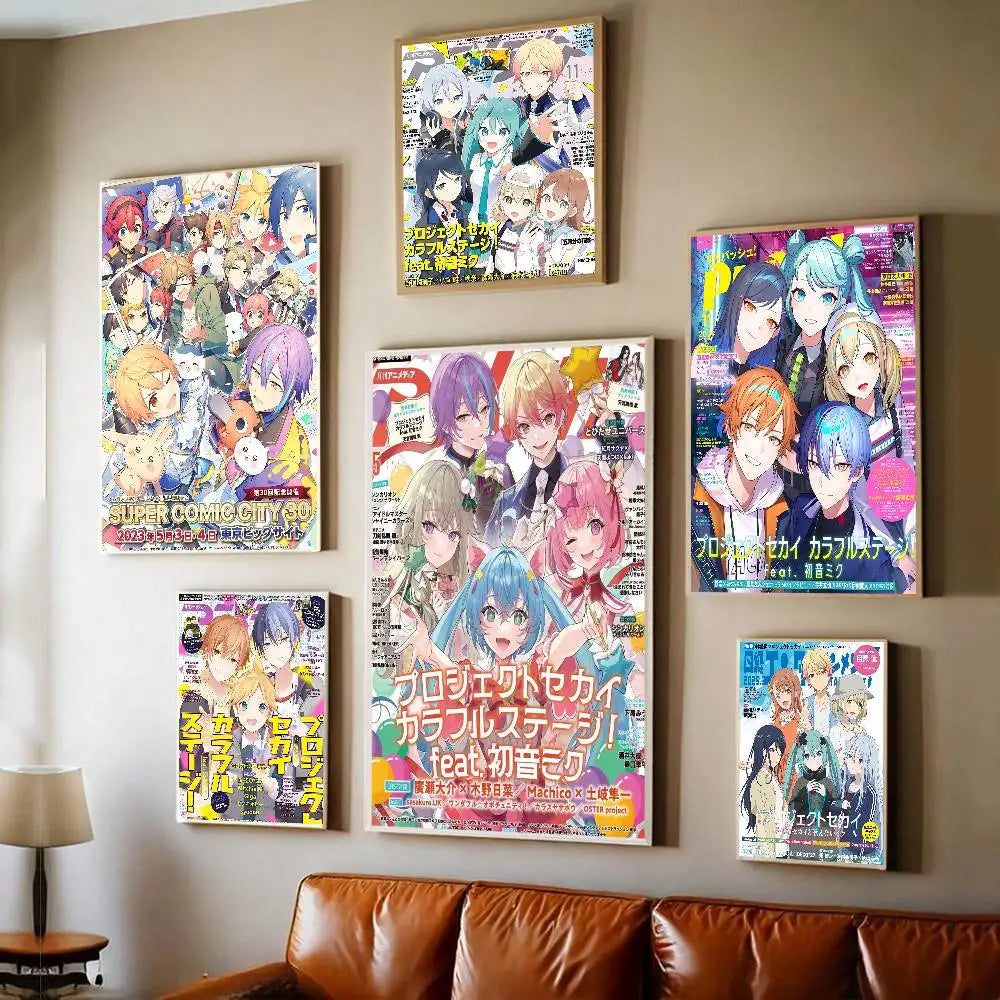 Project Sekai Anime Poster