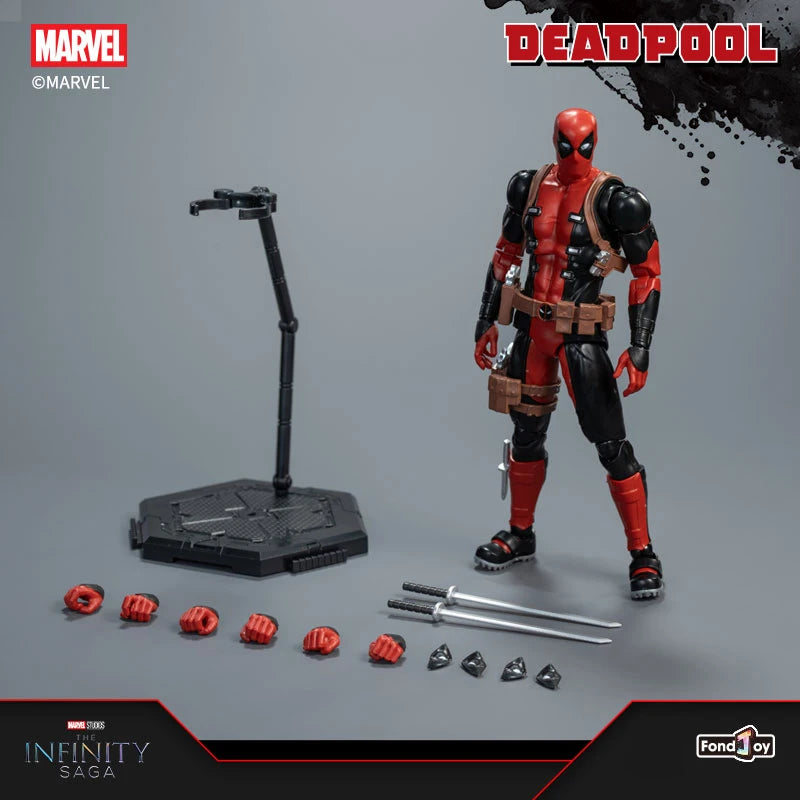 New ZD Toys Deadpool & Wolverine Model 7in 1/10 Action Figures Wolverine Model Marvel Superheroes Collection Ornaments Boy Gifts