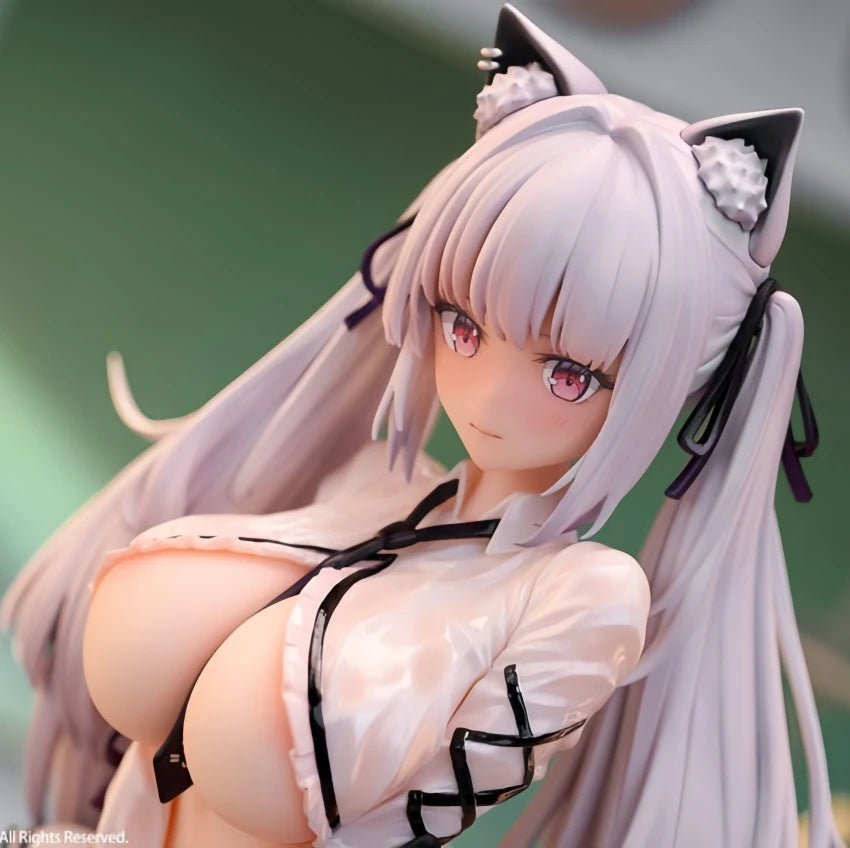 26CM Maxcute Hentai Alvina-chan Uniform Bunny Girl figure PVC Action Anime model Game statue Adult Collectible Doll toys gift