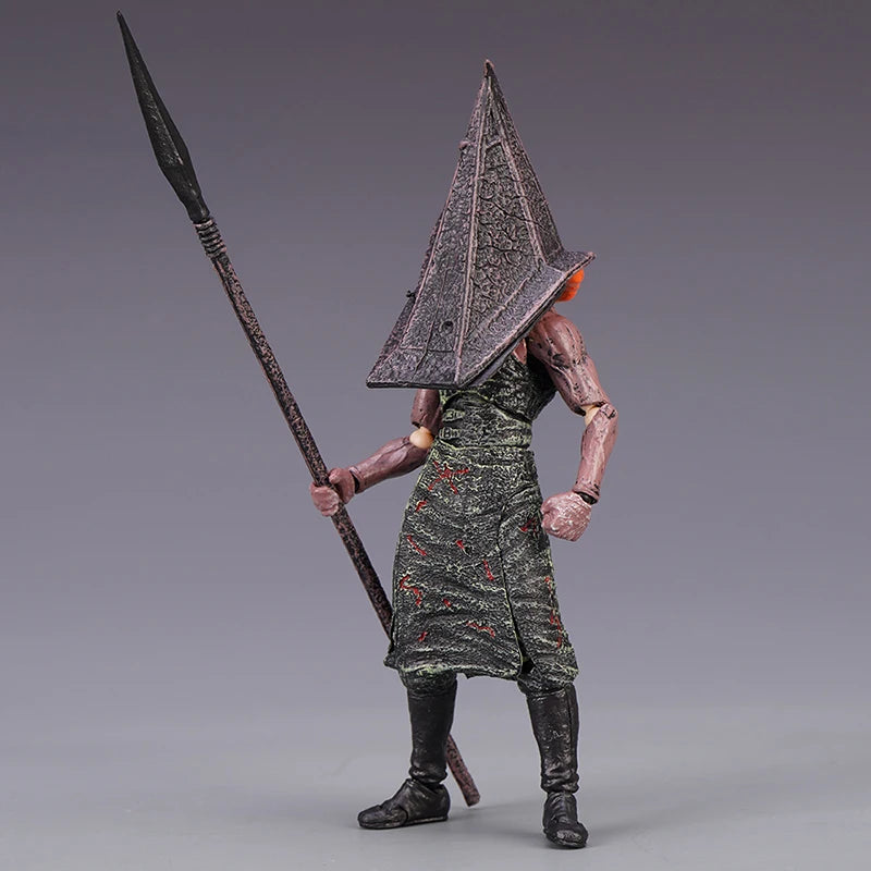 17cm Figma Sp-055 Silent Hill Revelation 3D Figure Red Pyramid Thing Action Figures PVC Collection Pyramid Head Model Toys Gifts