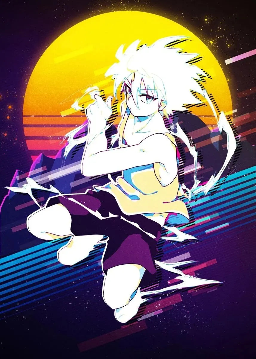 Hunter x Hunter Retro Poster