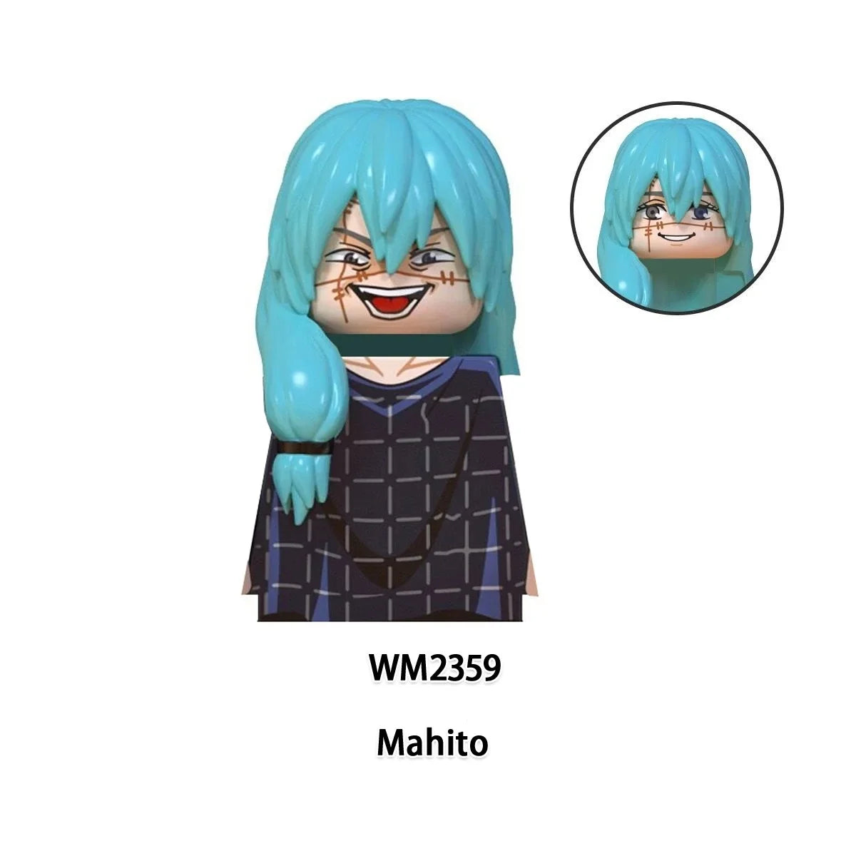 Jujutsu Kaisen Blocks Itadori Yuji Megumi Gojo Satoru Geto Rogo Mahito Hanao Mini Action Toy Figures Building Blocks Kids Gifts