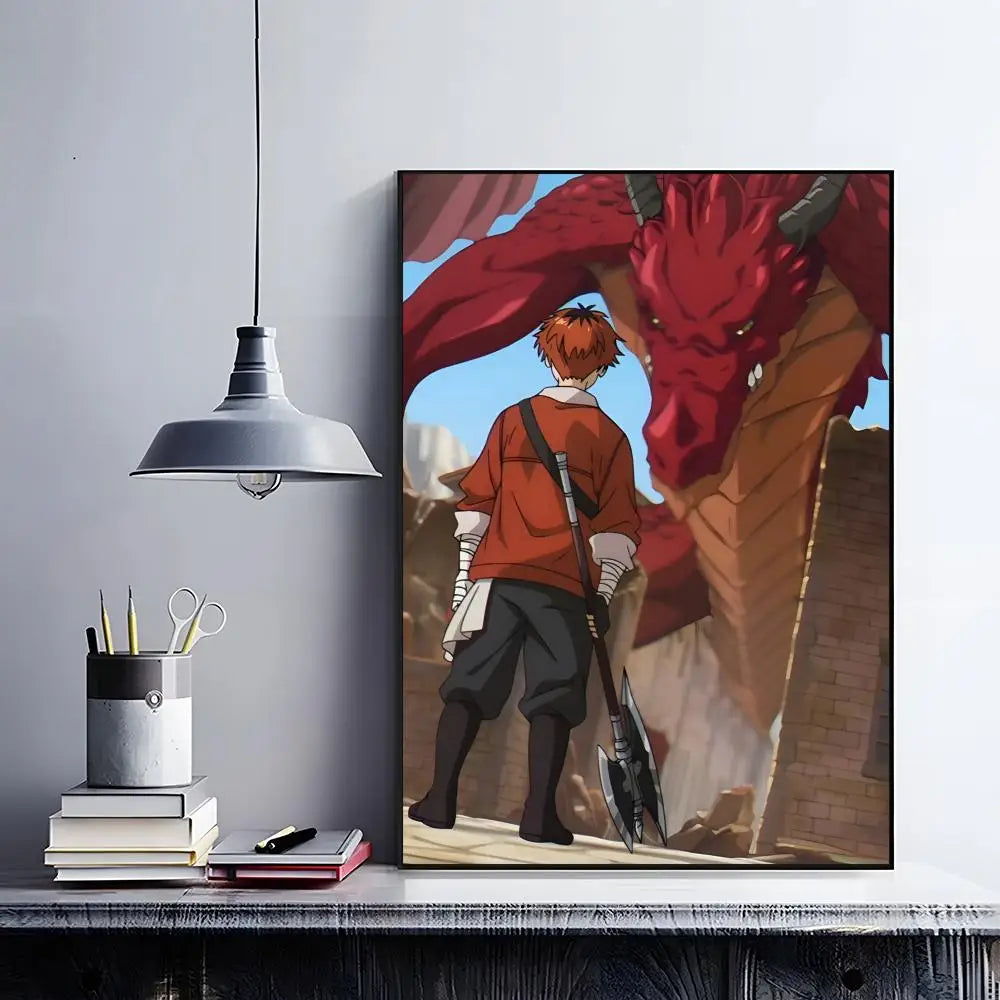 Frieren Retro Anime Poster