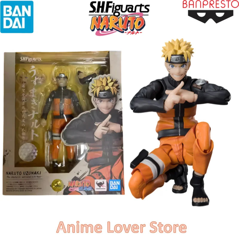 Bandai SHF Naruto Uzumaki Naruto Uchiha Sasuke Madara Haruno Sakura Hatake Kakashi Jiraiya Orochimaru Anime Figures