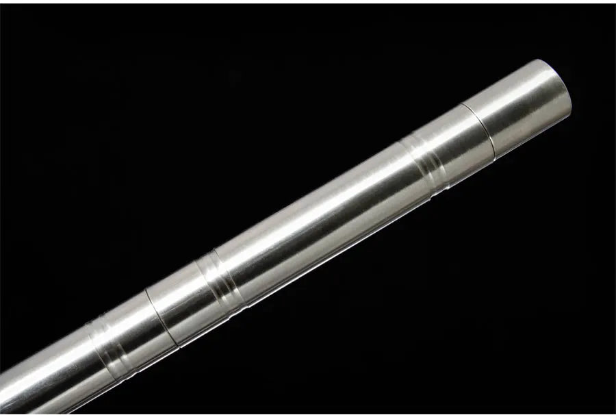 Chinese Battle Sword Golden Cudgel Real Multi Refined High Manganese Steel Blade Metal Saya Ready Training Kongfu Katanas