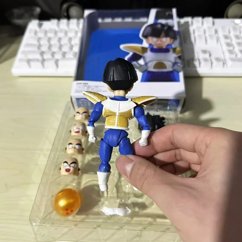 11cm Anime Dragon Ball Z Figures Combats Son Gohan Action Figure PVC DBZ Namek Childhood Gohan Shf Movable Collection Model Toys
