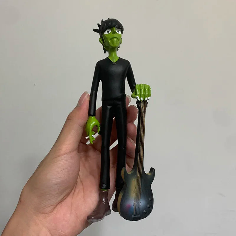 UK Virtual Gorillaz Band Action Figure HIP HOP Rock Band Member Resin Collection 2D Noodle Murdoc Russel Figures Model Toy Gifts
