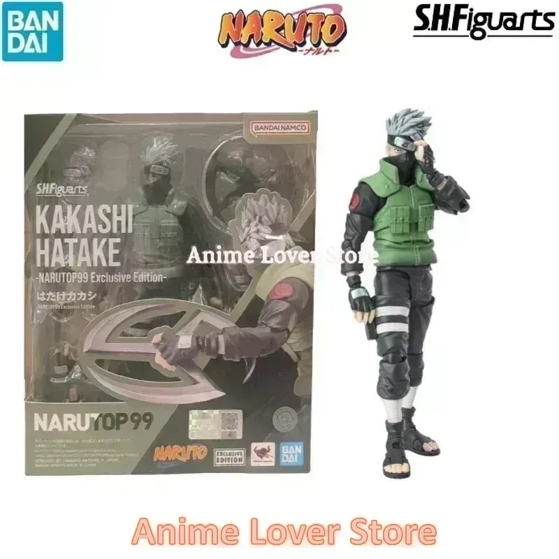 Bandai SHF Naruto Uzumaki Naruto Uchiha Sasuke Madara Haruno Sakura Hatake Kakashi Jiraiya Orochimaru Anime Figures